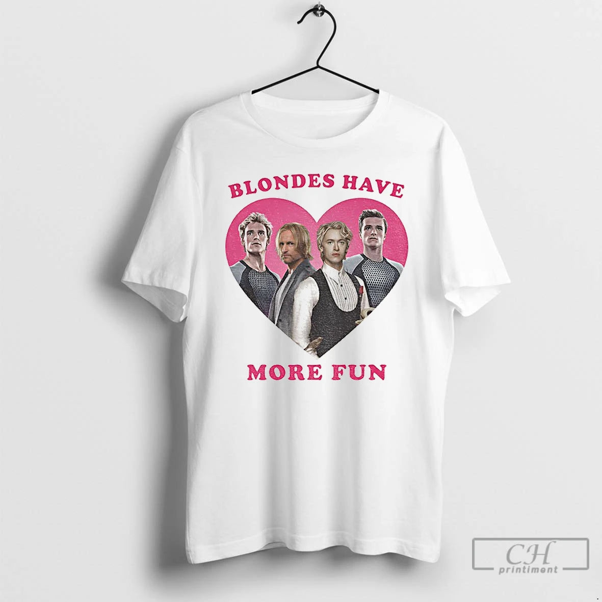 Premium Peeta Mellark Coriolanus Snow Blondes Have More Fun T-Shirts, Hoodie, Sweatshirt | PureTeeCo.com