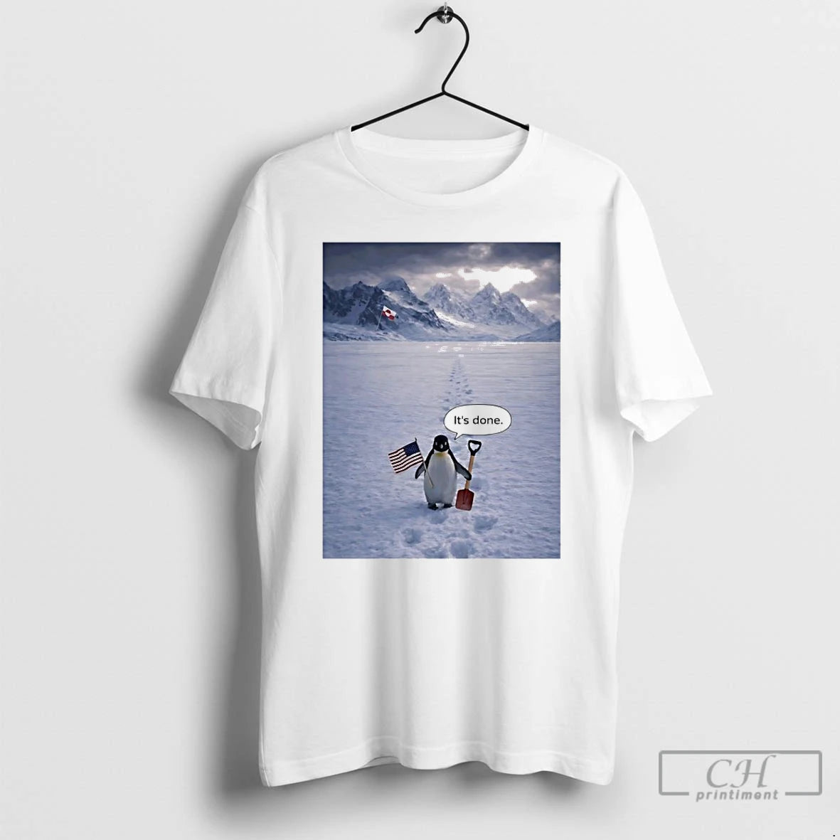Premium Penguin But Why Its Done America Flag T-Shirts, Hoodie, Sweatshirt | PureTeeCo.com