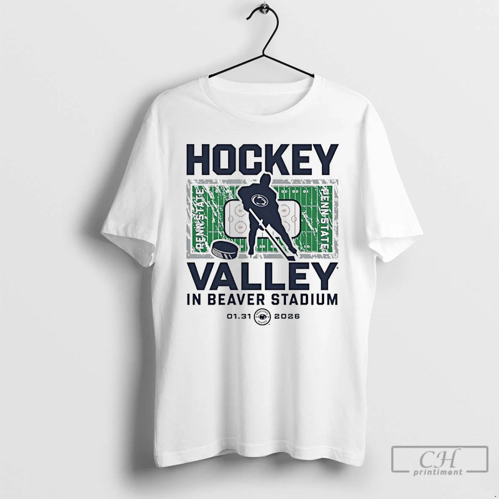Premium Penn State Hockey Valley In Beaver Stadium 2026 T-Shirts, Hoodie, Sweatshirt | PureTeeCo.com
