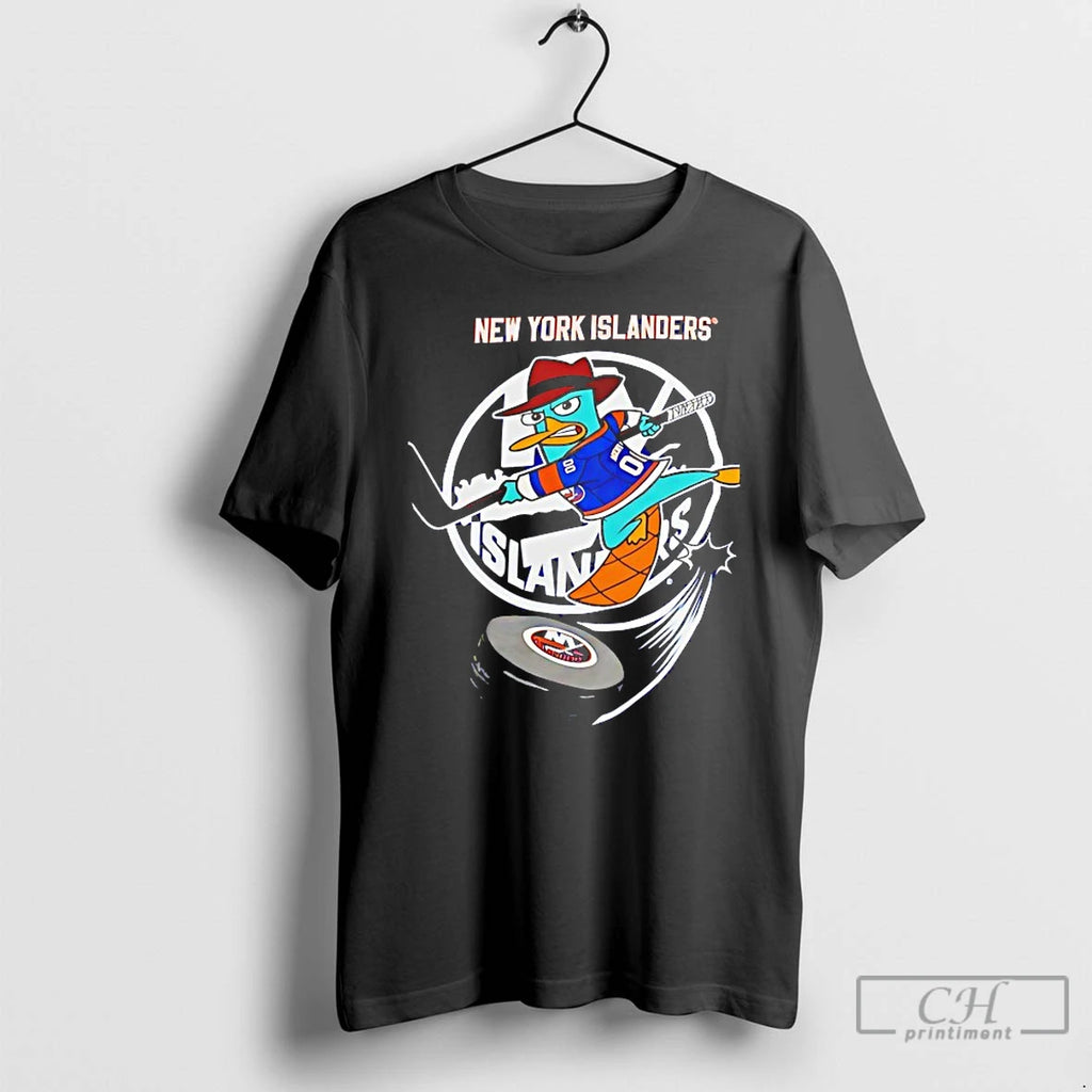 Premium Perry The Platypus New York Islanders T-Shirts, Hoodie, Sweatshirt | PureTeeCo.com