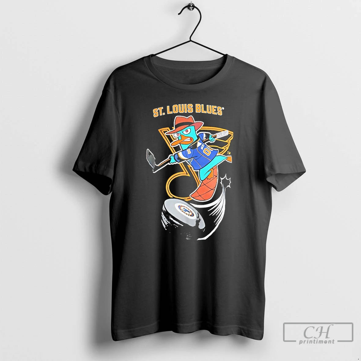 Premium Perry The Platypus St Louis Blues T-Shirts, Hoodie, Sweatshirt | PureTeeCo.com