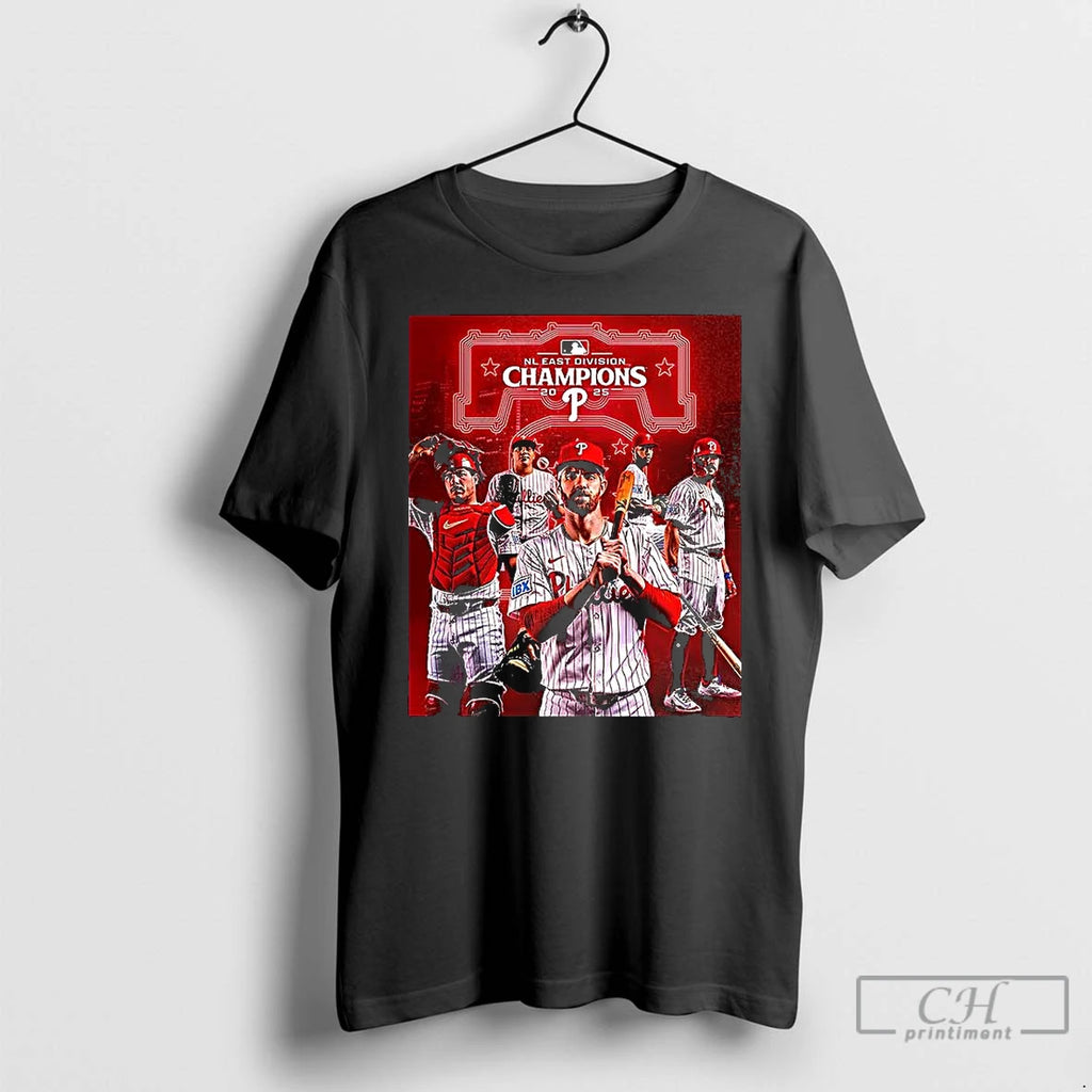 Premium Philadelphia Phillies Nl East Division Champions 2025 T Shirts