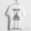 Premium Piglet Winnie The Pooh When I Die Everyone Must Sleep At The Graveyard Yall T-Shirts, Hoodie, Sweatshirt