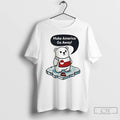Premium Polar Bear Chibi Make America Go Away Greenland Is Not For Sale T Shirts Hoodie, Sweatshirt | PureTeeCo.com