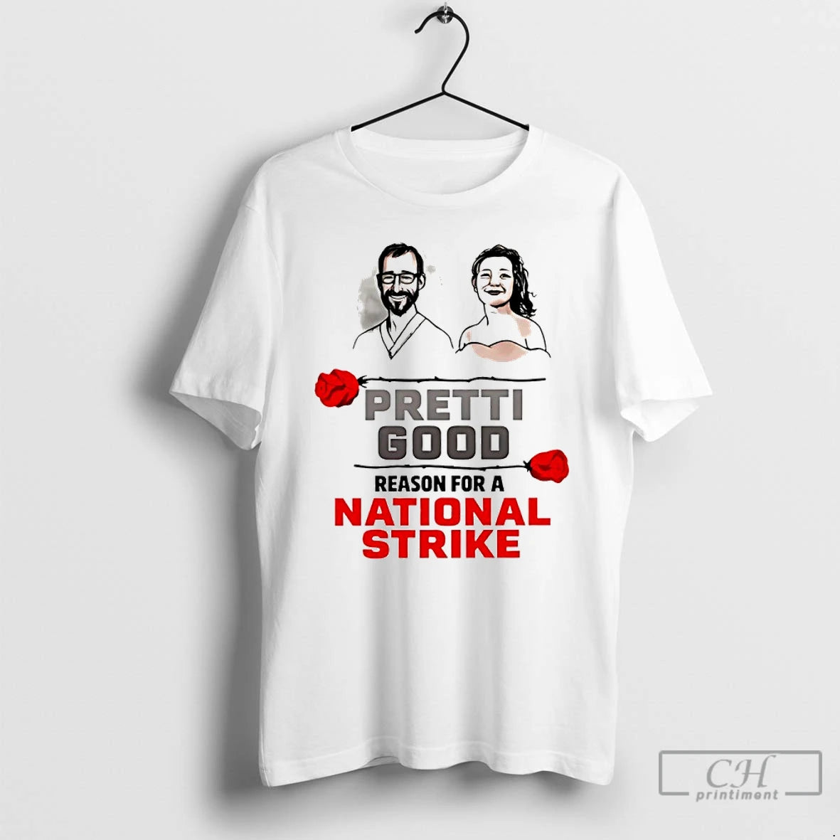 Premium Pretti Good Reason For A National Strike T-Shirts, Hoodie, Sweatshirt | PureTeeCo.com