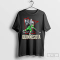 Premium Quinn Hughes Minnesota Quinnesota State Of Hockey T-Shirts, Hoodie, Sweatshirt | PureTeeCo.com