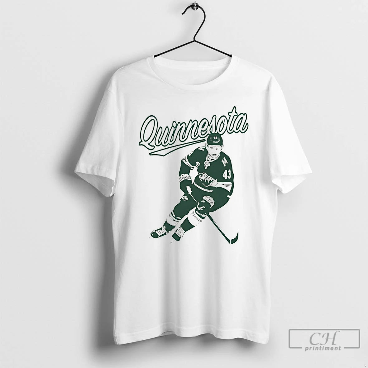 Premium Quinn Hughes Quinnesota Minnesota Hockey Nhl State Of Hockey T-Shirts, Hoodie, Sweatshirt | PureTeeCo.com