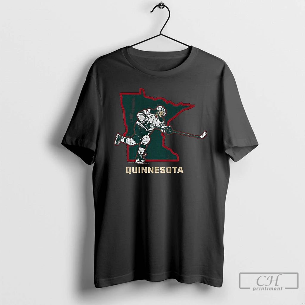 Premium Quinn Hughes Quinnesota Welcome To Minnesota Nhl T-Shirts, Hoodie, Sweatshirt | PureTeeCo.com
