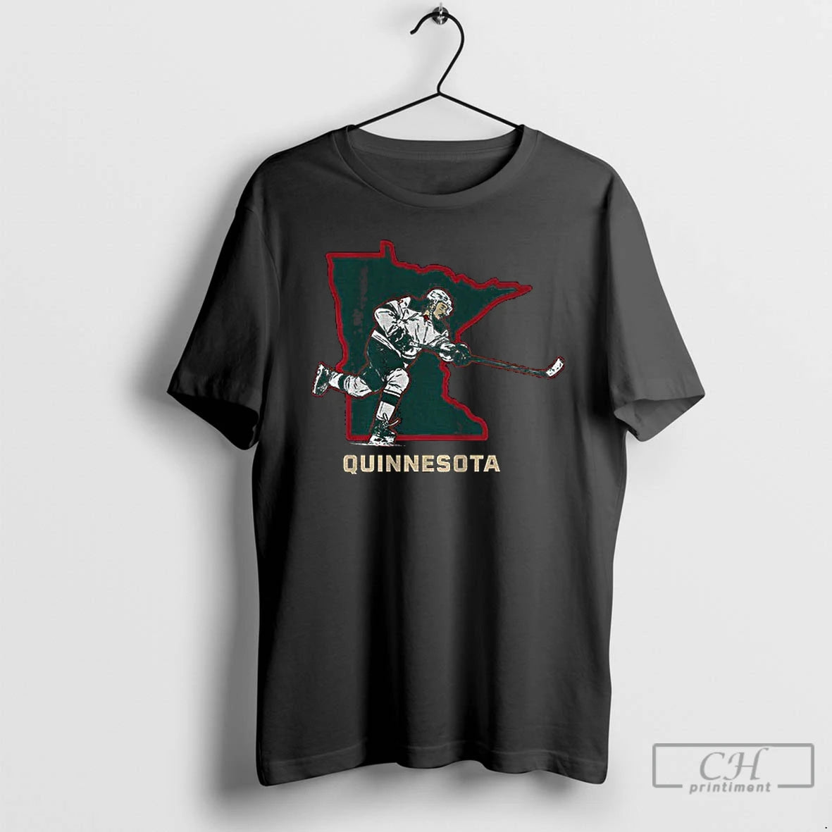 Premium Quinn Hughes Quinnesota Welcome To Minnesota Nhl T-Shirts, Hoodie, Sweatshirt | PureTeeCo.com