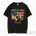 Premium Retro Abraham Lincoln Guitar 250 Years Of Freedom Americas 250th 1776 2026 T Shirts