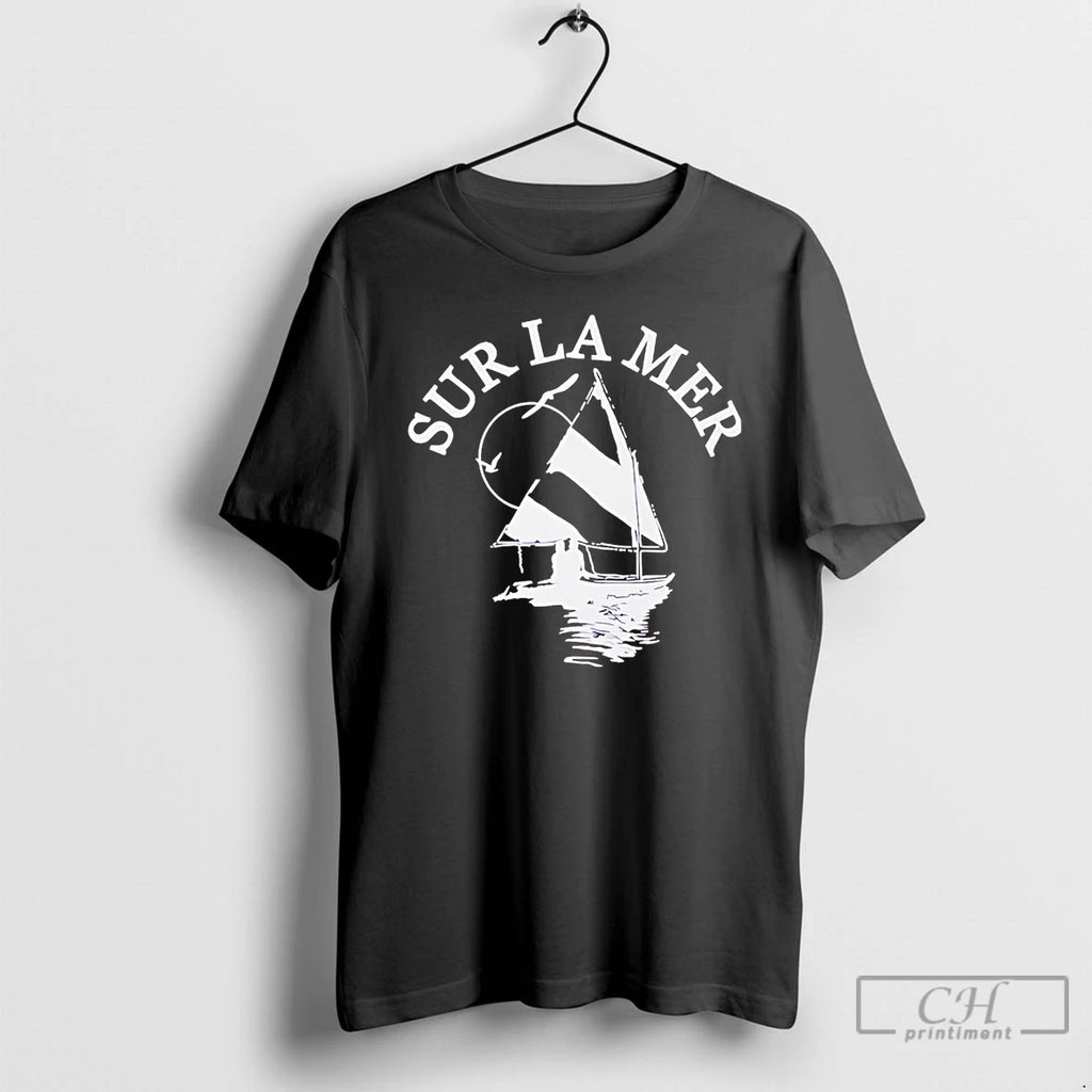 Premium Sailboat Sur La Mer T-Shirts, Hoodie, Sweatshirt | PureTeeCo.com