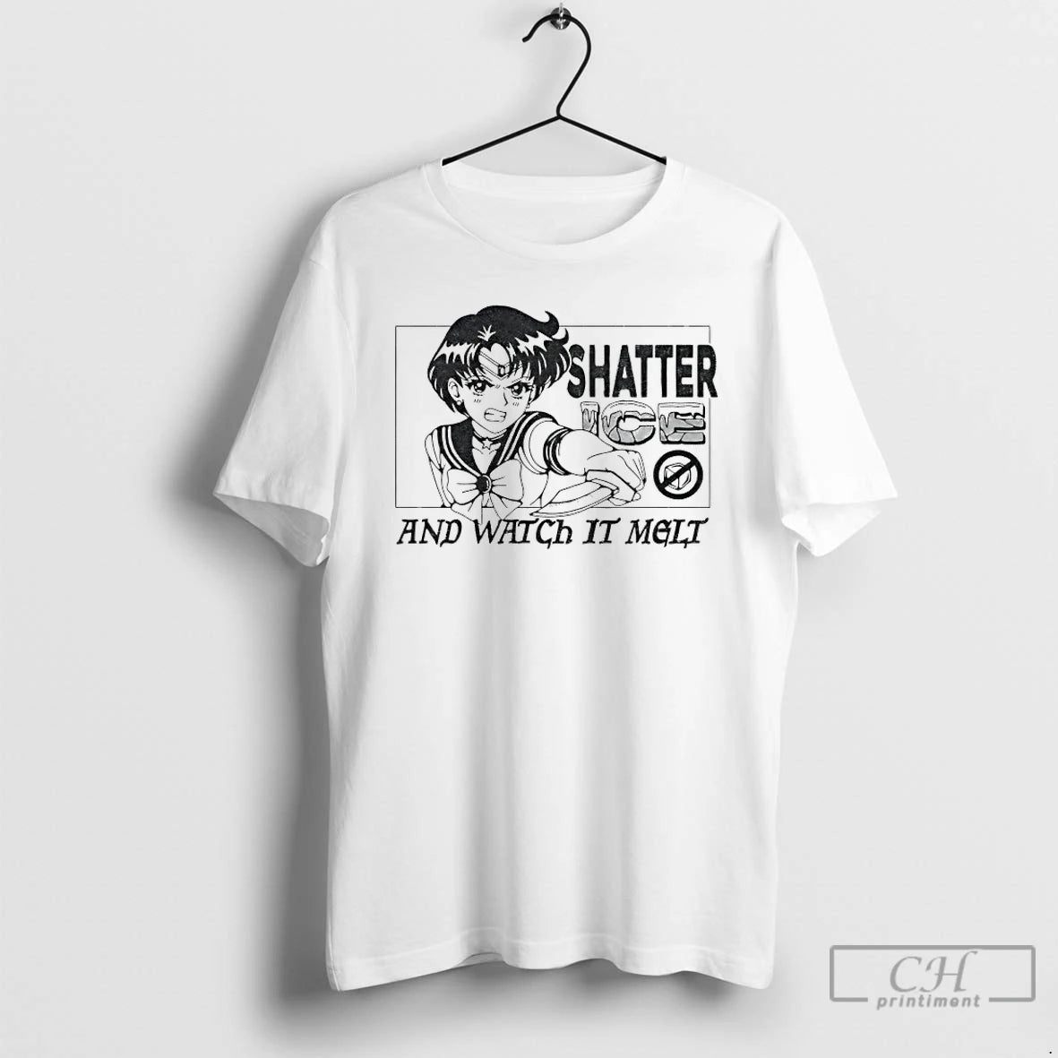 Premium Sailor Mercury Shatter Ice And Watch It Mgli T-Shirts, Hoodie, Sweatshirt | PureTeeCo.com