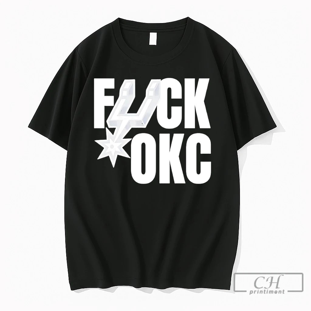 Premium San Antonio Spurs Basketball Fuck Okc Nba Playoffs