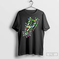 Premium San Antonio Spurs Logo Lights Merry Christmas T-Shirts, Hoodie, Sweatshirt | PureTeeCo.com