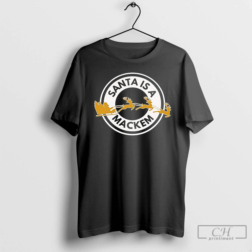 Premium Santa Is A Mackem Sunderland Afc Christmas T-Shirts, Hoodie, Sweatshirt | PureTeeCo.com