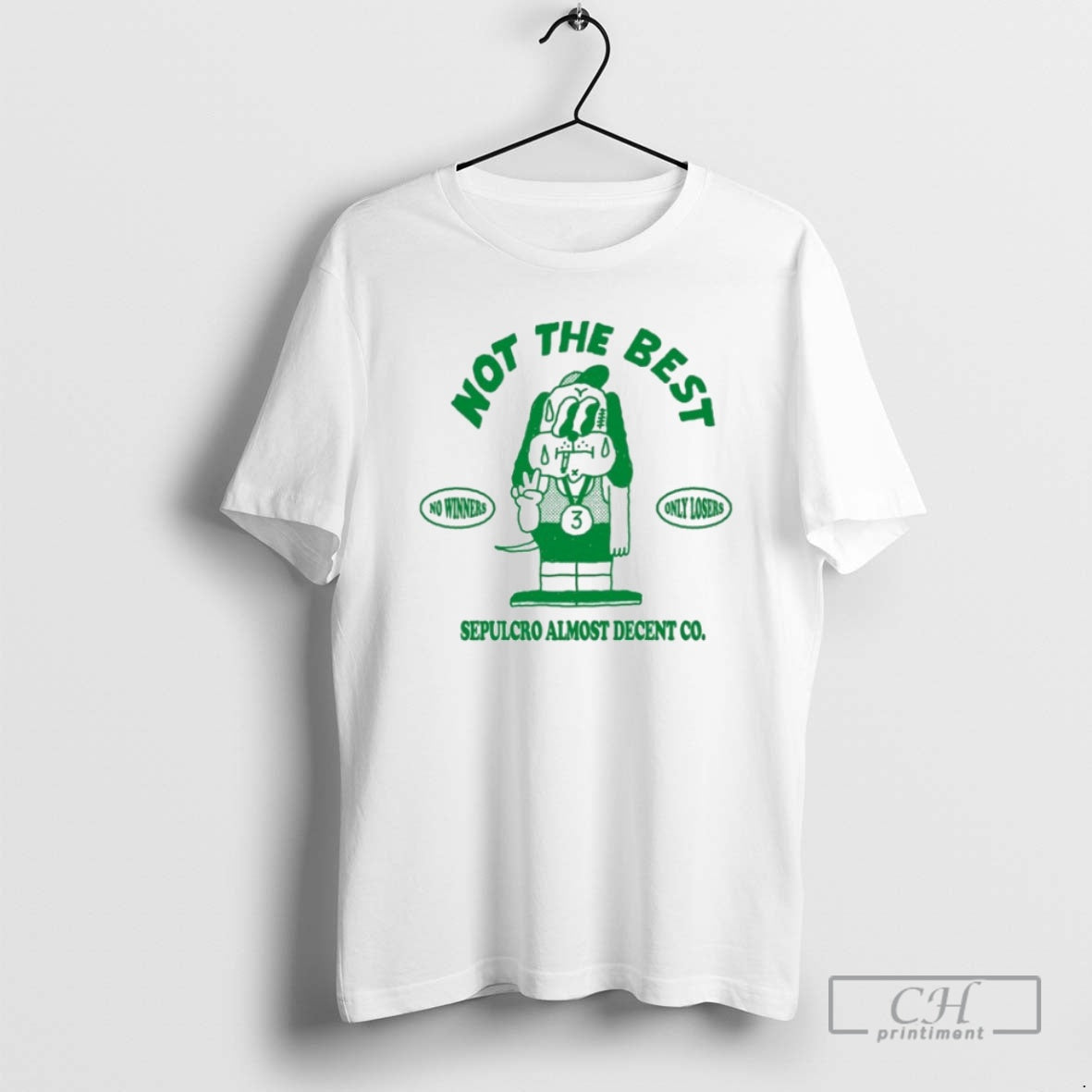 Premium Sepulcro Almost Decent Co Not The Best No Winners Only Losers Shirt Sweater Hoodie, Sweatshirt | PureTeeCo.com