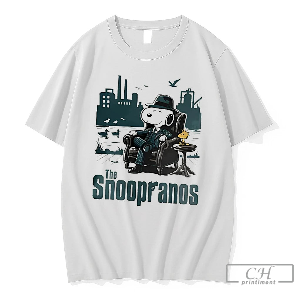 Premium Snoopy And Woodstock The Snoopranos Peanuts Mafia Parody