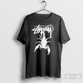 Premium Stussy Scorpion Black T-Shirts, Hoodie, Sweatshirt | PureTeeCo.com