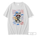 Premium Subtle F Trump Raccoon Fourth Of July Anti Trump