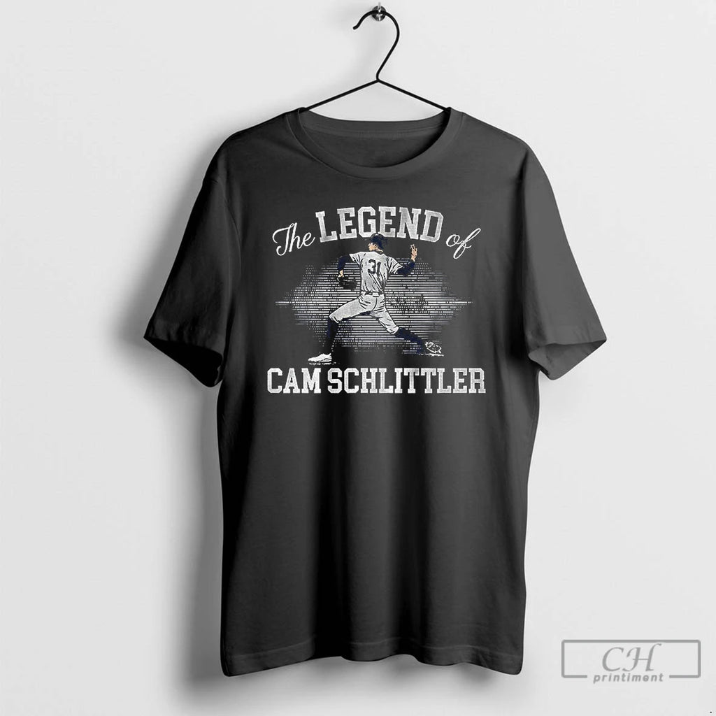 Premium The Legend Of Cam Schlittler New York Yankees Mlb Baseball T Shirts