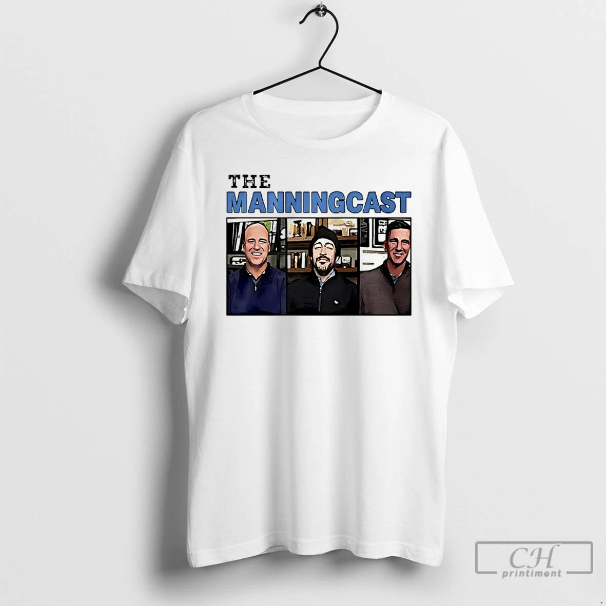 Premium The Manningcast Peyton And Eli Manning T-Shirts, Hoodie, Sweatshirt | PureTeeCo.com