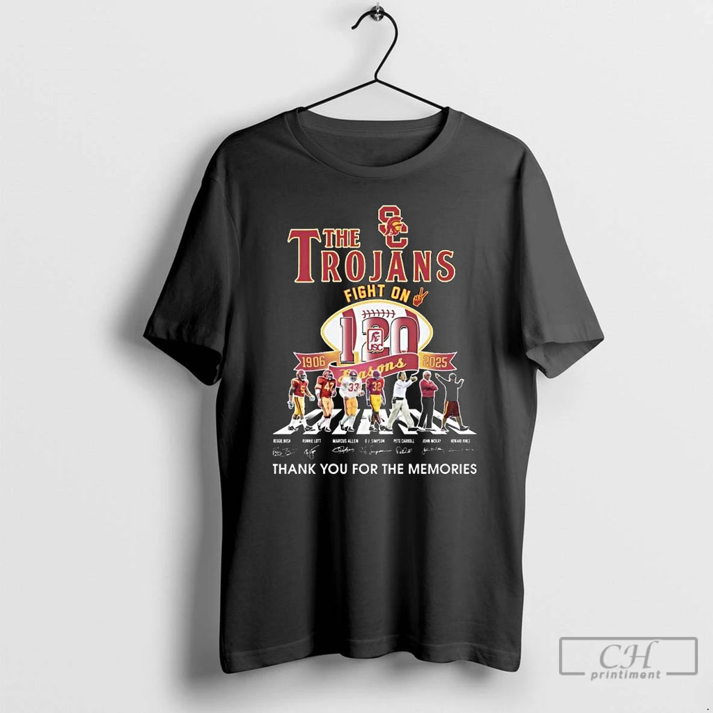 Premium The Trojans Fight On 1906 2025 Season Thank You For The Memories Signatures Long