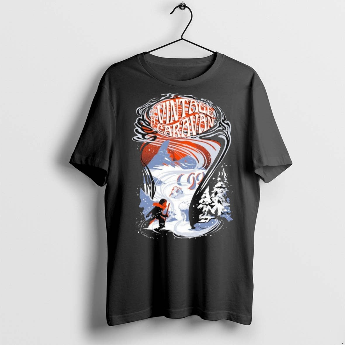 Premium The Vintage Caravan Wanderer T Shirts