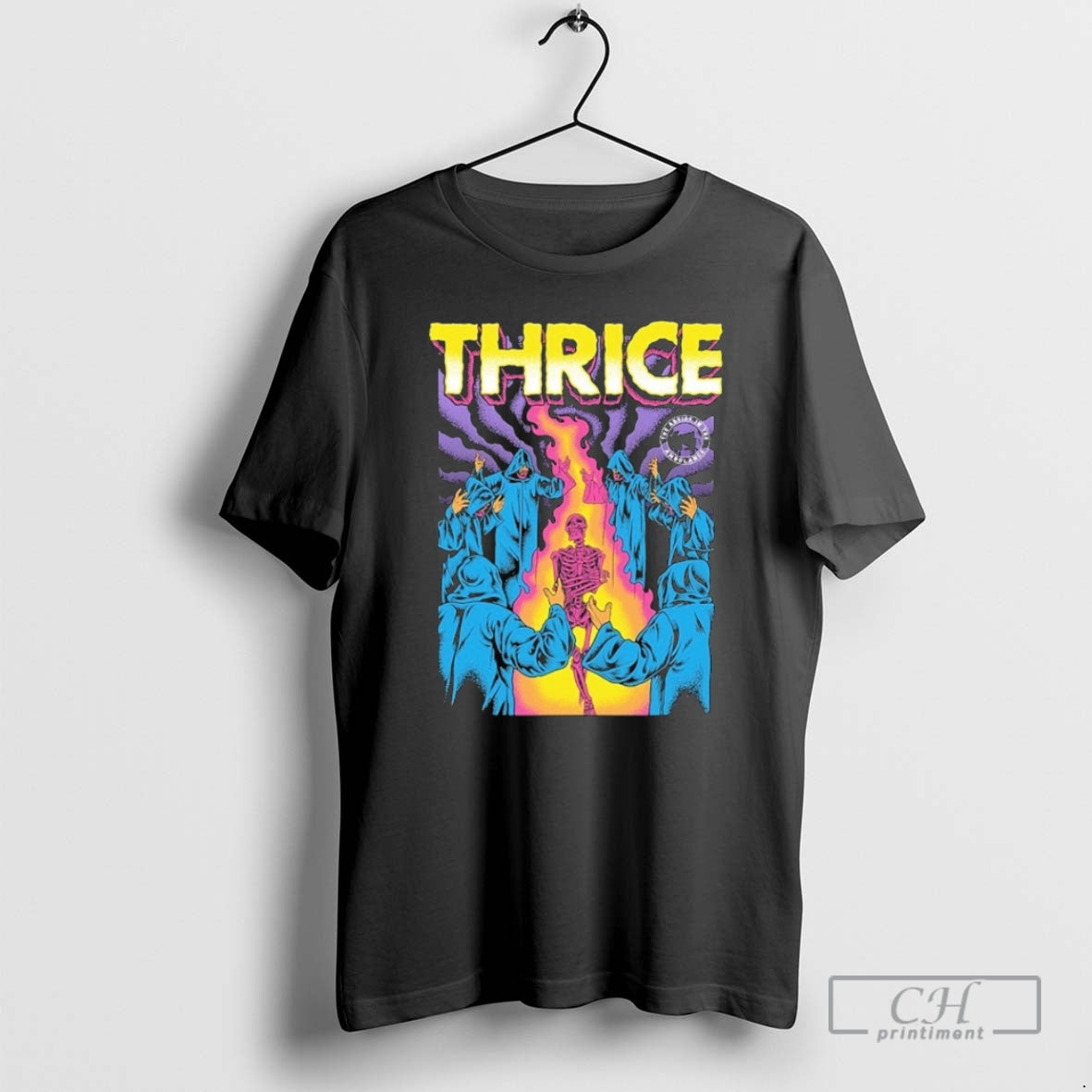 Premium Thrice Santa Cruz Skeleton Shirt Sweater Hoodie, Sweatshirt | PureTeeCo.com
