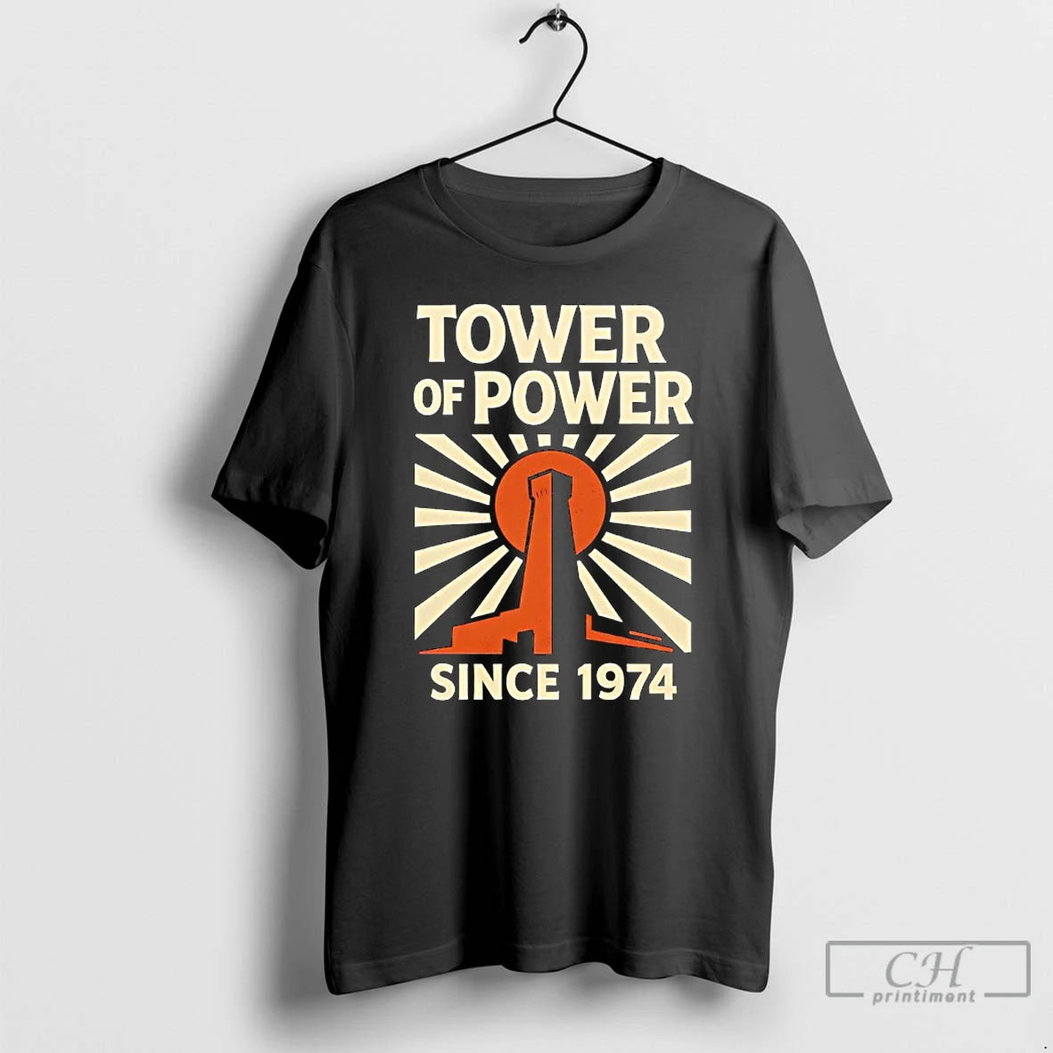 Premium Tower Of Power Since 1974 T-Shirts, Hoodie, Sweatshirt | PureTeeCo.com