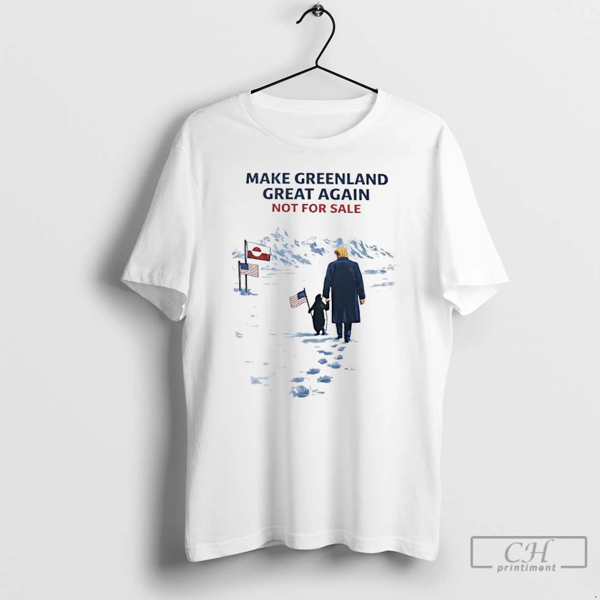 Premium Trump Penguin But Why Make Greenland Great Again Not For Sale T Shirts Sweater Hoodie, Sweatshirt | PureTeeCo.com