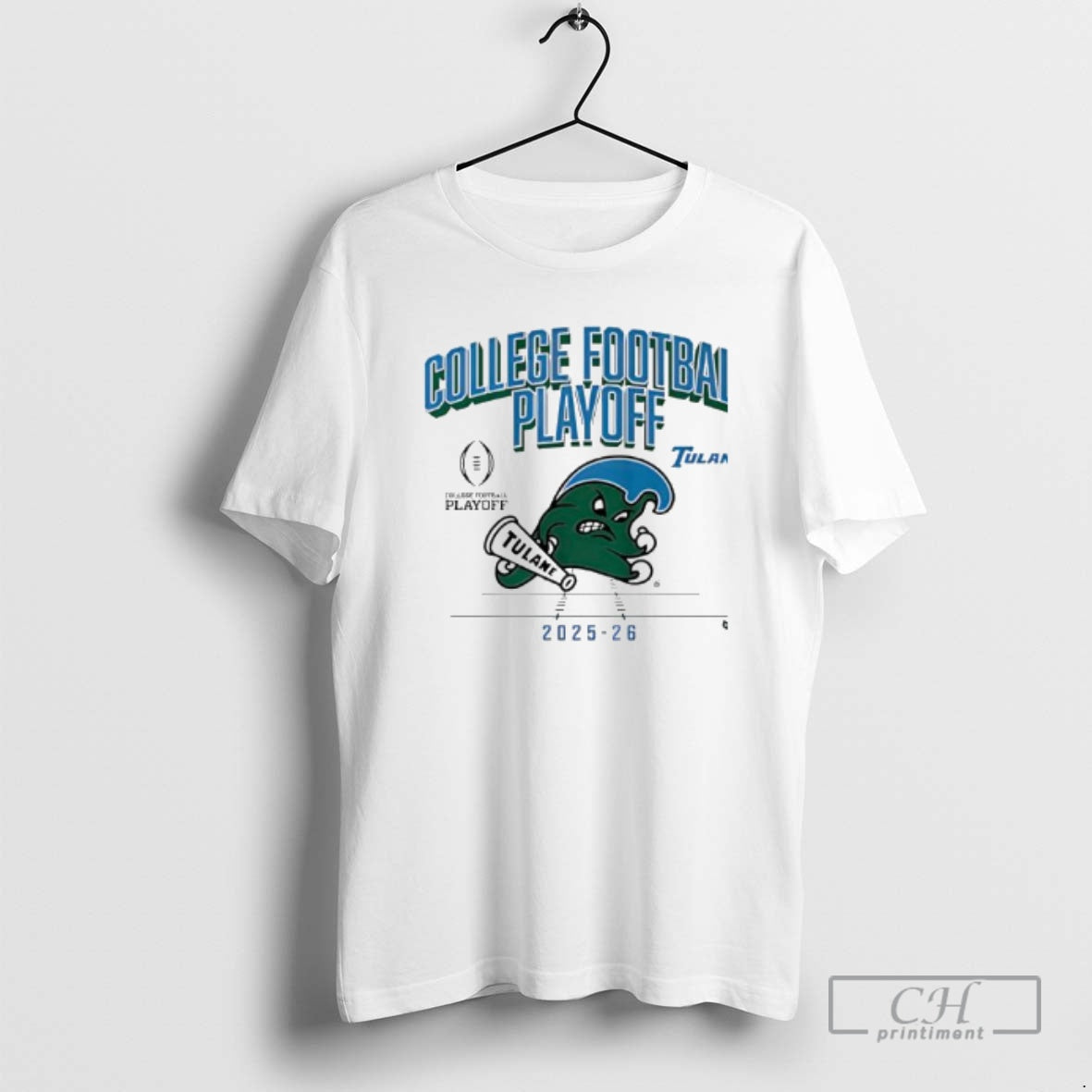 Premium Tulane Football 2025 Cfp Mascot Shirt Sweater Hoodie, Sweatshirt | PureTeeCo.com