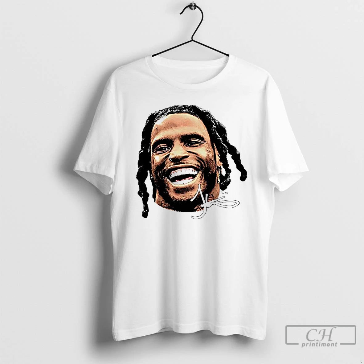 Premium Tyreek Hill Cheetah Big Head Signature T-Shirts, Hoodie, Sweatshirt | PureTeeCo.com