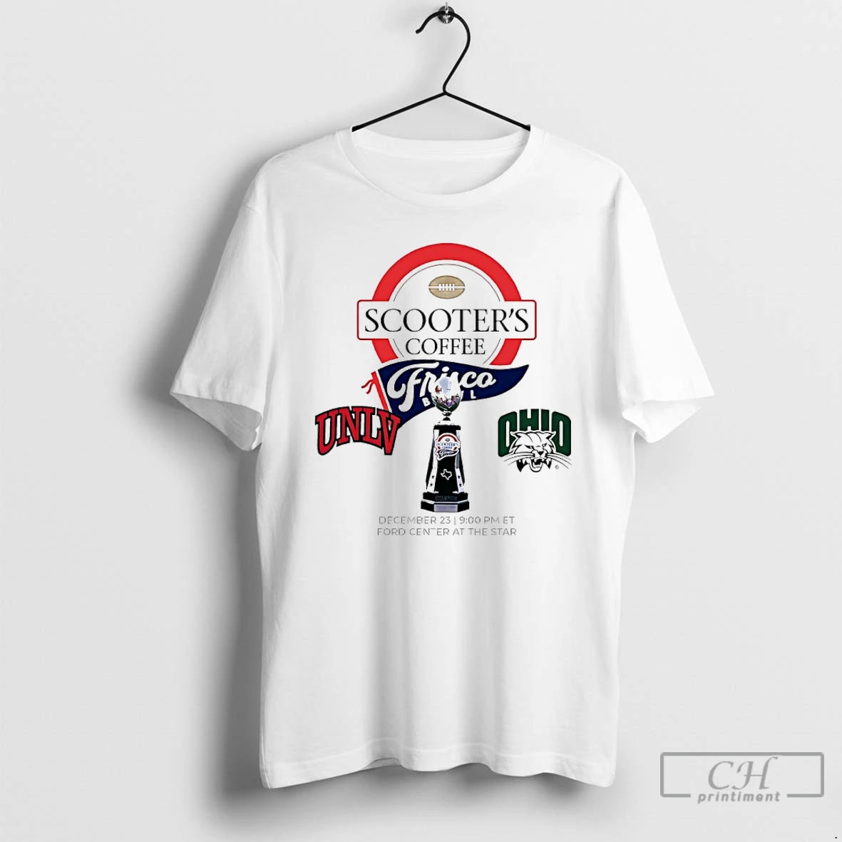 Premium Unlv Rebels Vs Ohio Bobcats 2025 Scooters Coffee Trisco Bowl T-Shirts, Hoodie, Sweatshirt | PureTeeCo.com