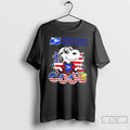 Premium Usps Snoopy Cool Usa 250th Cartoon Tee