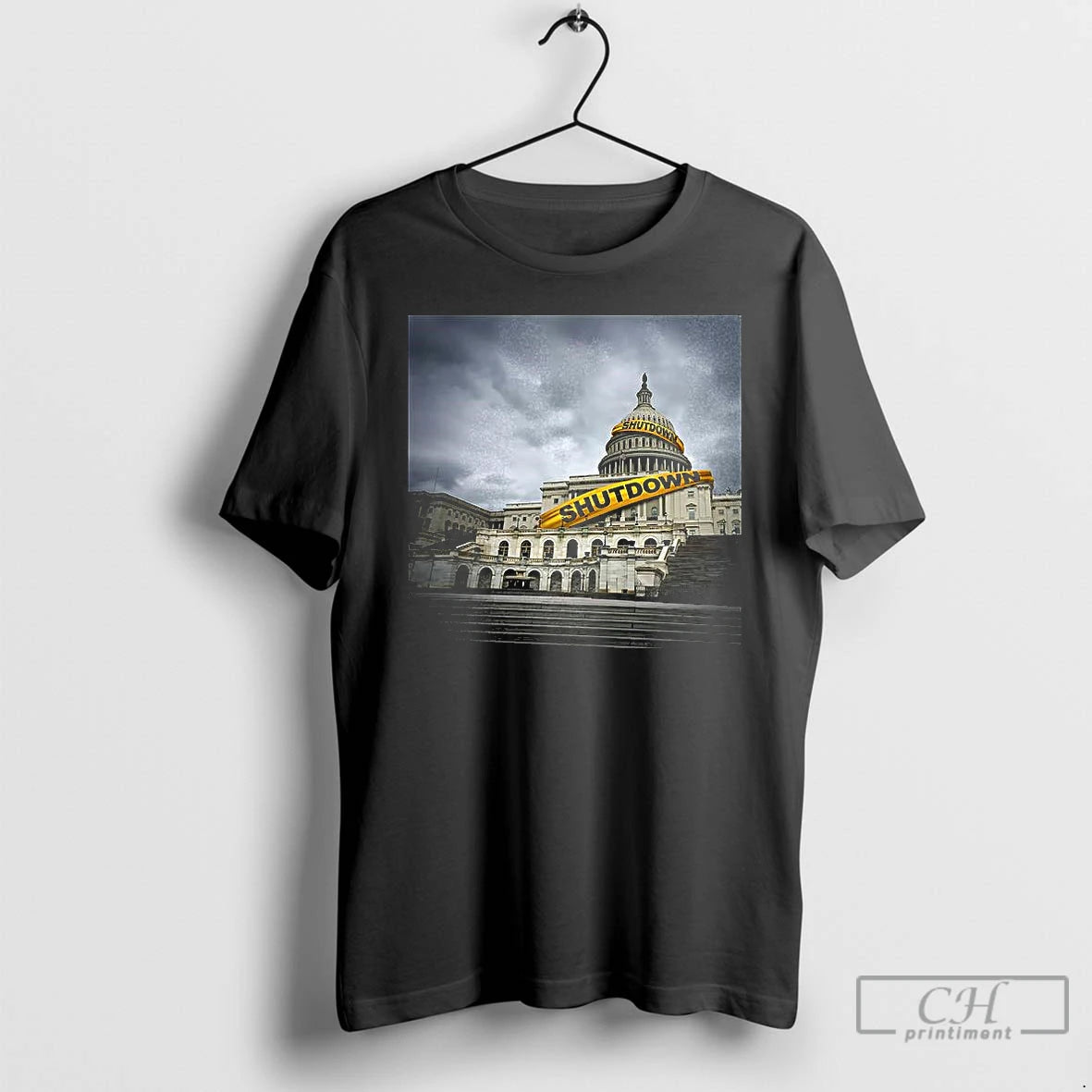 Premium United States Capitol Building Government Shutdown T Shirts