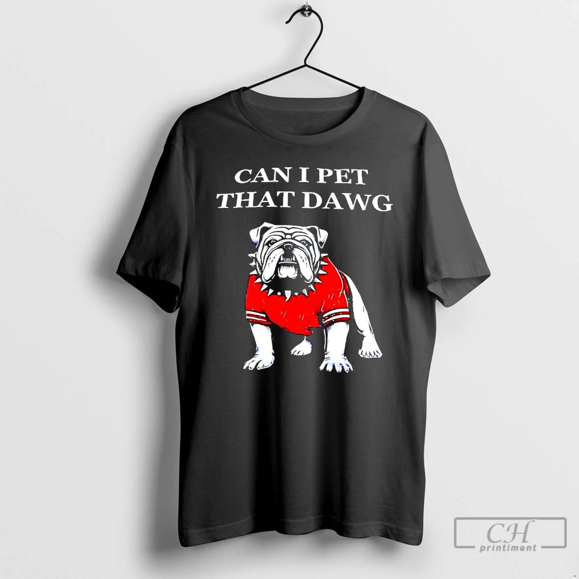 Premium University Of Georgia Bulldog Can I Pet That Dawg T-Shirts, Hoodie, Sweatshirt | PureTeeCo.com