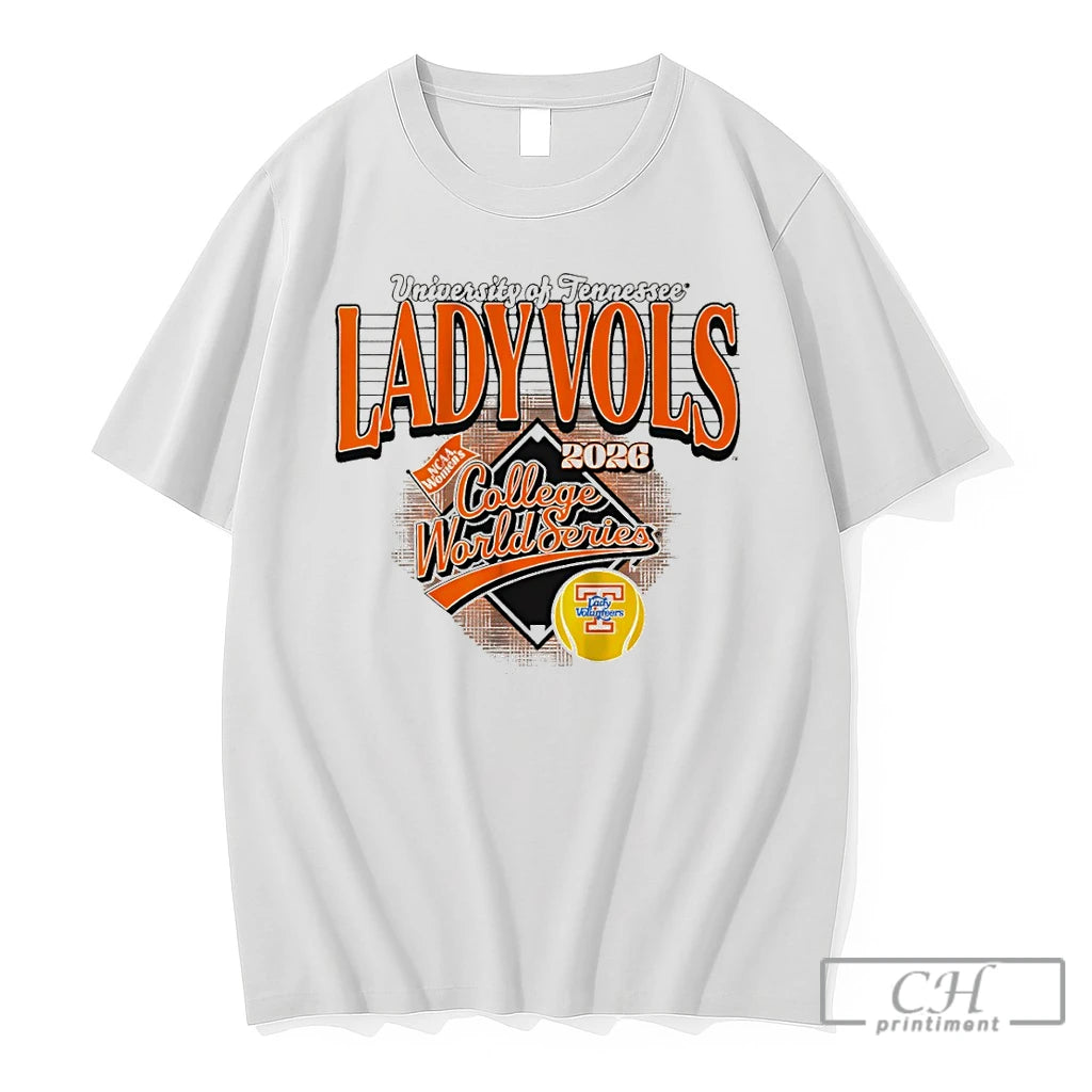 Premium University Of Tennessee Lady Volunteers Ncaa Womens College World Series 2026 T Shirts Sweater