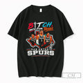 Premium Victor Wembanyama Bitch Were From Texas San Antonio Spurs Basketball Nba 2026 T Shirts