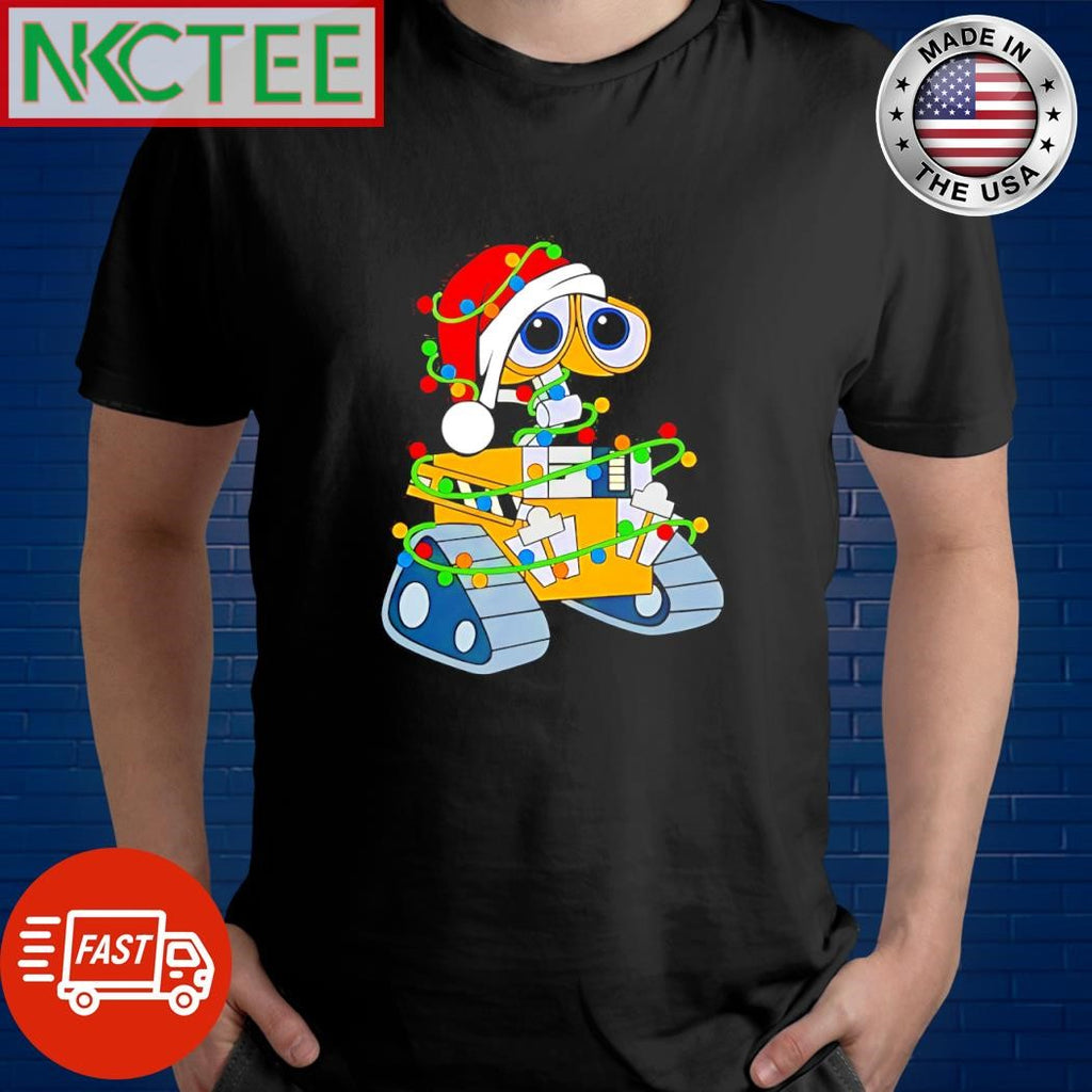 Premium Wall E Robot Christmas Lights shirt