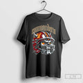 Premium Washington Commanders Football Skull Helmet Halloween T Shirts