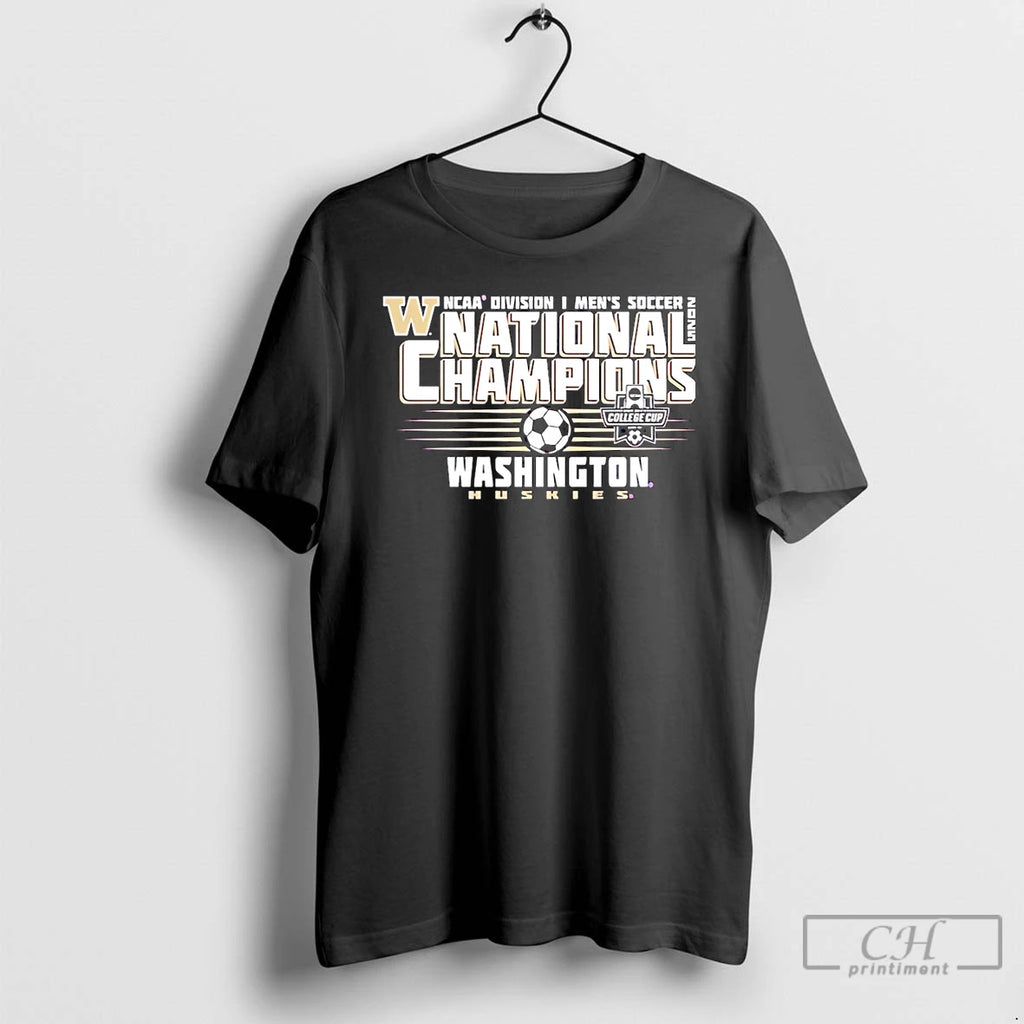 Premium Washington Huskies 2025 Mens Soccer National Champions Christmas T-Shirts, Hoodie, Sweatshirt | PureTeeCo.com
