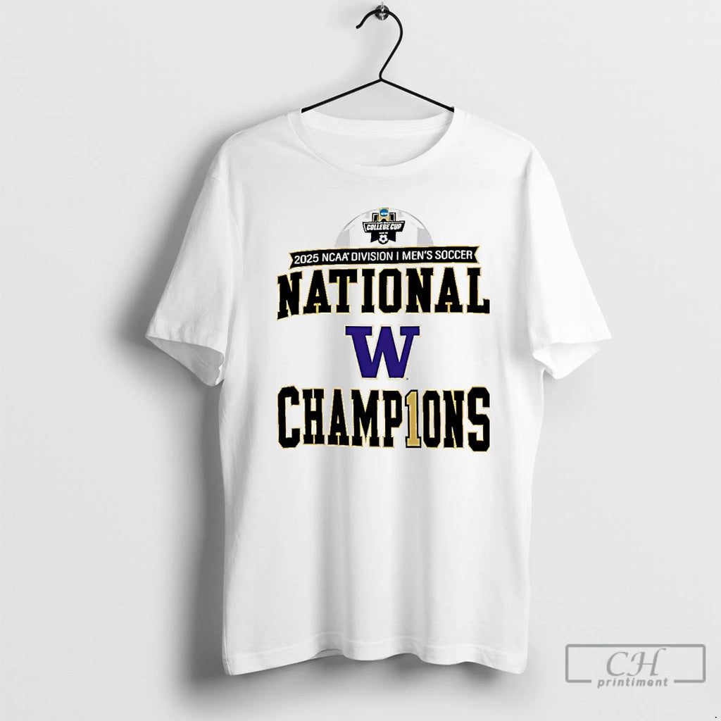 Premium Washington Huskies 2025 Ncaa Mens Soccer National Champions Locker Room Christmas T Shirts Sweater Hoodie, Sweatshirt