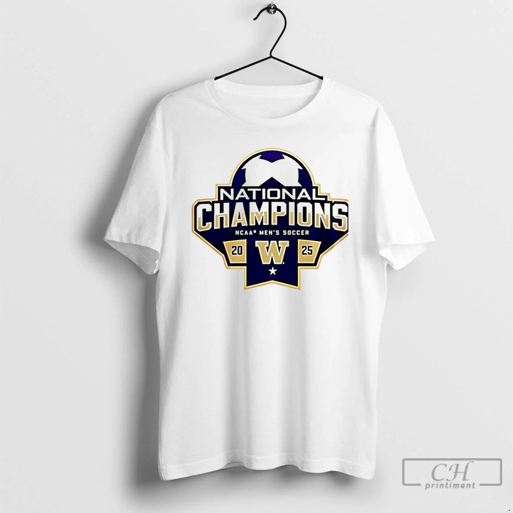 Premium Washington Huskies 2025 National Champions Logo Christmas T-Shirts, Hoodie, Sweatshirt | PureTeeCo.com