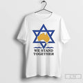 Premium We Stand Together With The Australian Jews T-Shirts, Hoodie, Sweatshirt | PureTeeCo.com