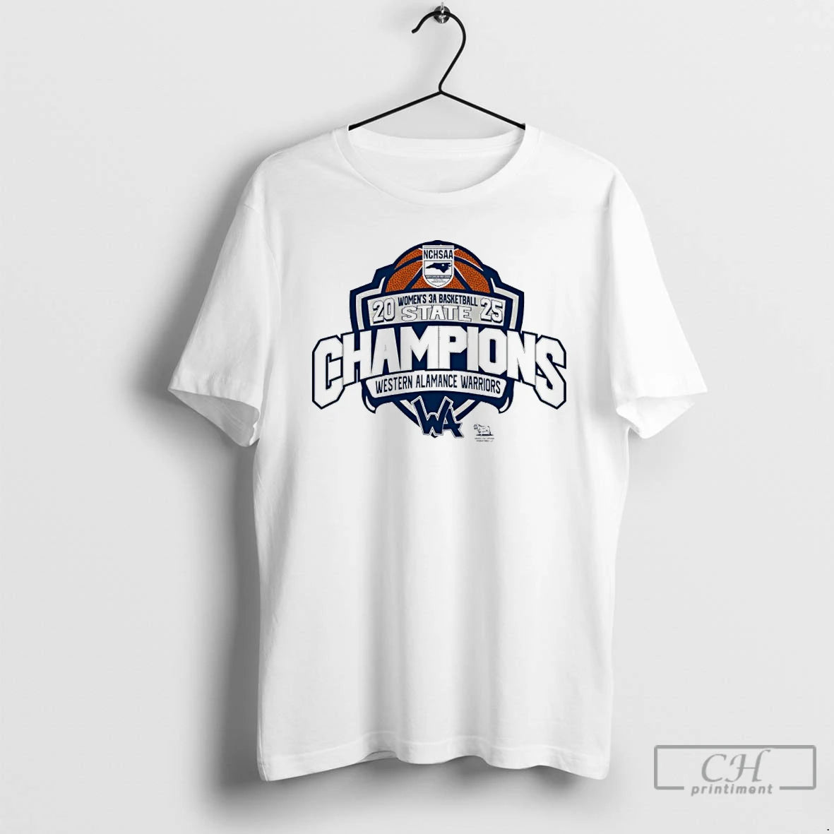 Premium Western Alamance Warriors 2025 Womens 3a Basketball State Champions T-Shirts, Hoodie, Sweatshirt | PureTeeCo.com