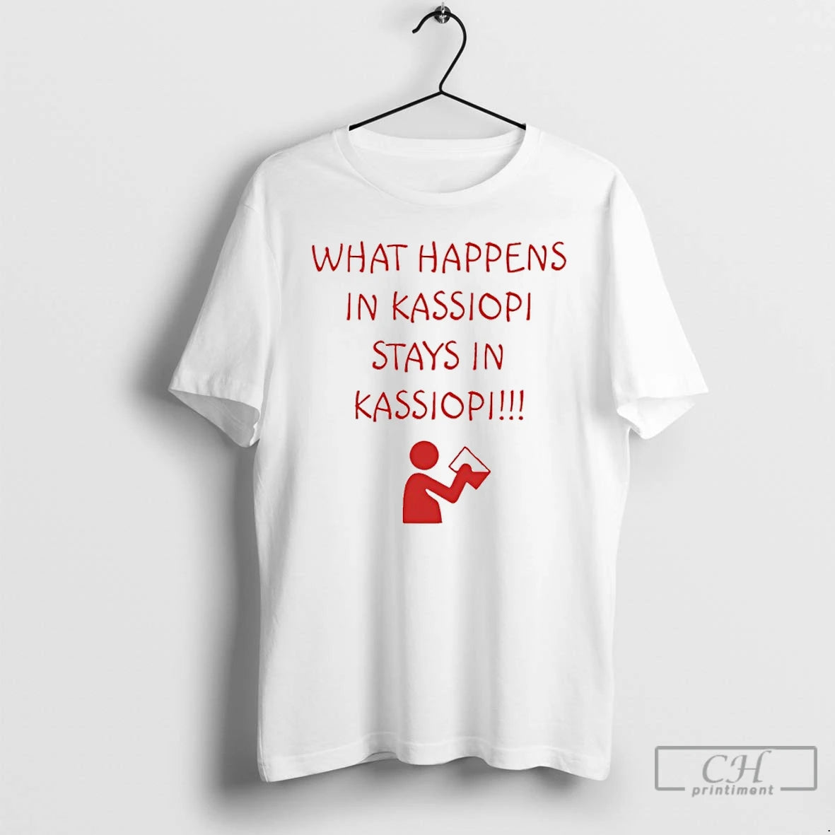 Premium What Happens In Kassiopi Stays In Kassiopi T-Shirts, Hoodie, Sweatshirt | PureTeeCo.com
