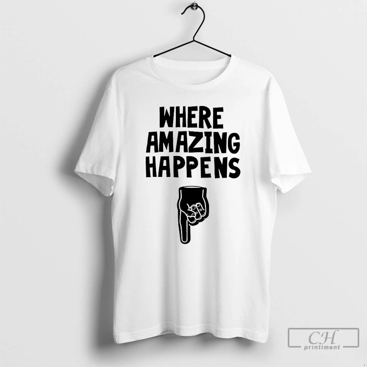 Premium Where Amazing Happens T-Shirts, Hoodie, Sweatshirt | PureTeeCo.com