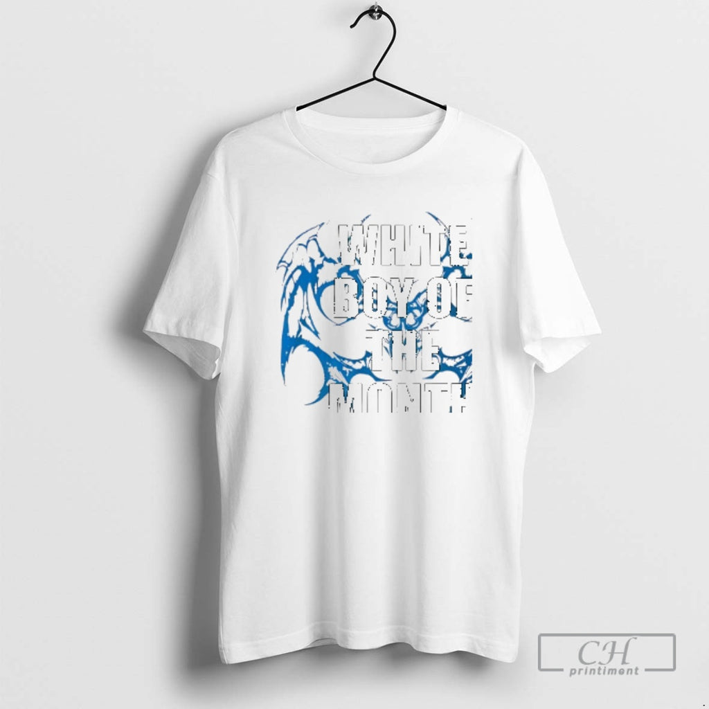 Premium White Boy Of The Month Shirt Sweater Hoodie, Sweatshirt | PureTeeCo.com