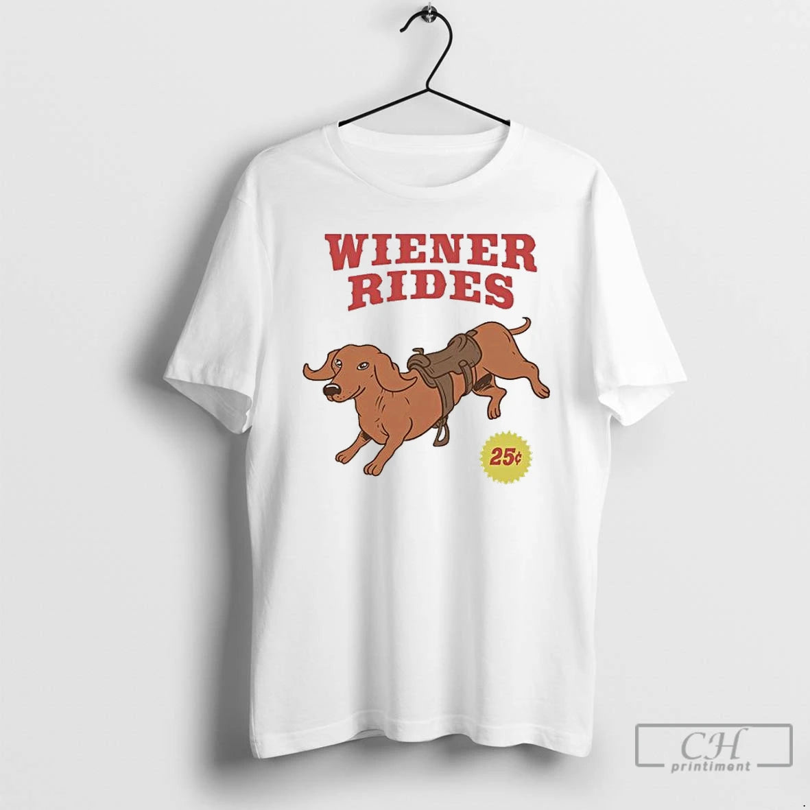 Premium Wiener Rides 2025 T Shirts