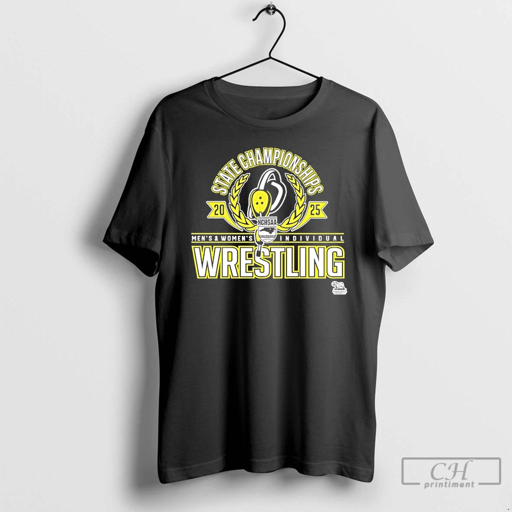 Premium Wrestling Mens And Womens Individual National Championship 2025 T-Shirts, Hoodie, Sweatshirt | PureTeeCo.com